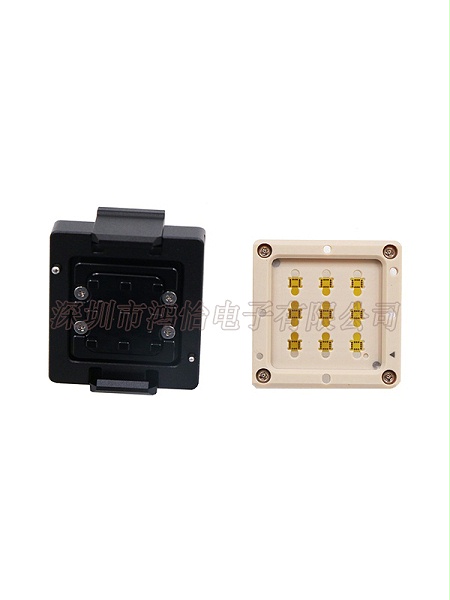 定制LGA14一拖九夹具