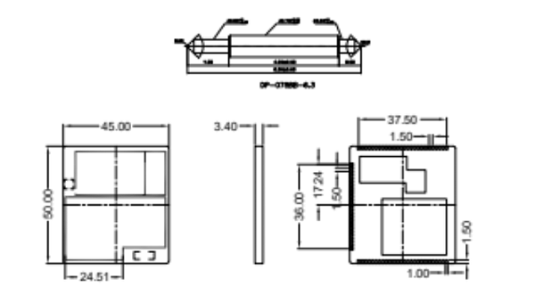射频模块77pin图纸