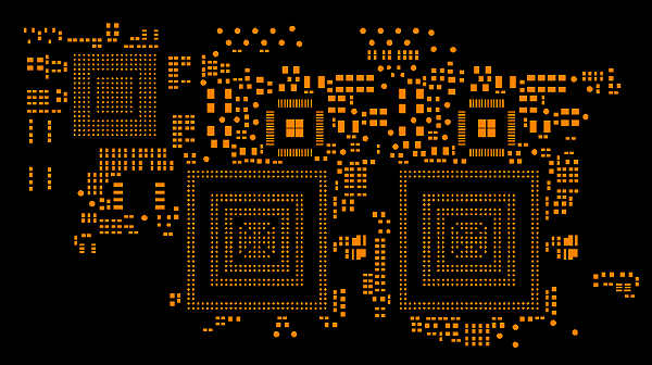 BGA288pin芯片图纸