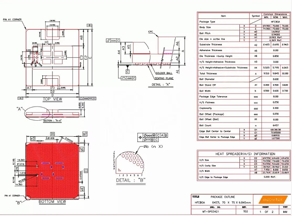 BGA6457pin芯片测试
