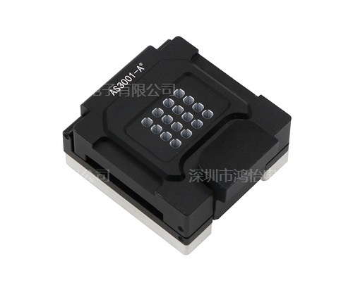 3225-4pin晶振测试座