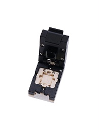 定制QFN72-0.4mm 合金翻盖芯片测试座