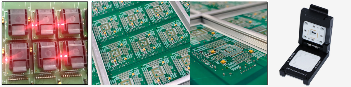 DDR2/3/4 DIMM Test Socket