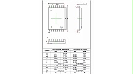 芯片级电流传感器测试:鸿怡电子SOP16pin封装芯片测试座