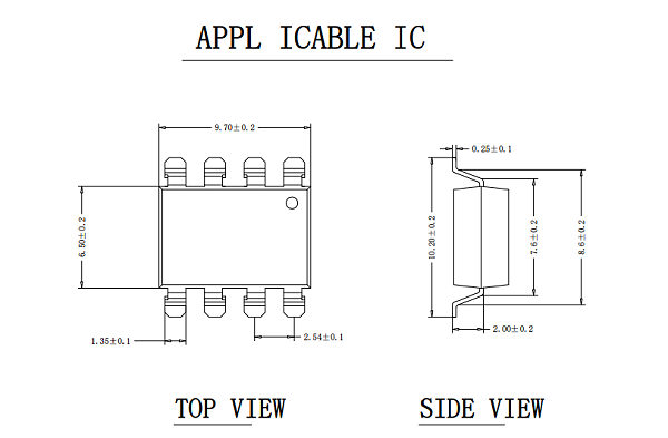 SOP6(28)-2.54 IC图纸