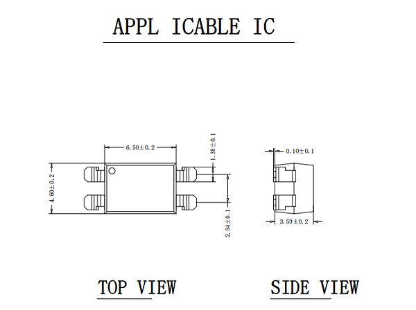 SOP4(28)-2.54 IC图纸