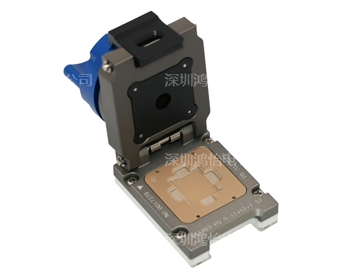 BGA483合金翻盖旋钮测试座