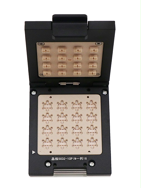 定制晶振5032-10pin-1.0mm测试座