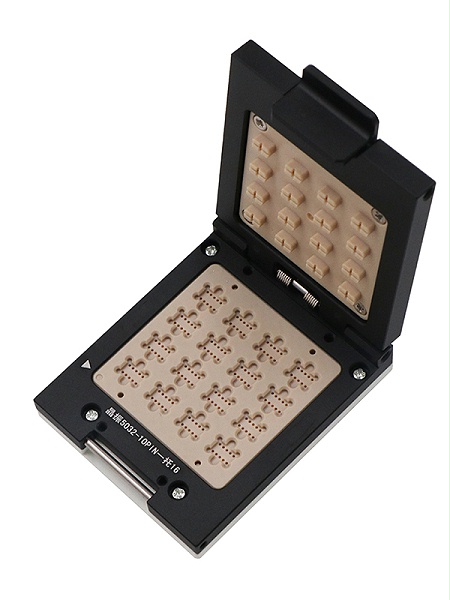 定制晶振5032-10pin-1.0mm测试座