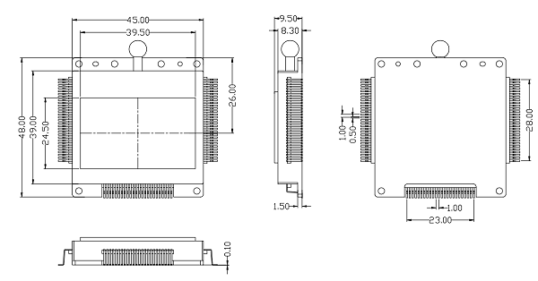 探测器件82pin图纸
