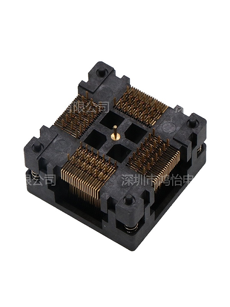 QFP80pin芯片老练插座