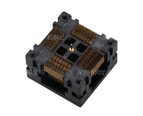 QFP80pin芯片老化测试夹具