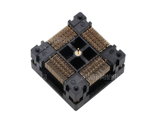 QFP100pin芯片老化测试socket