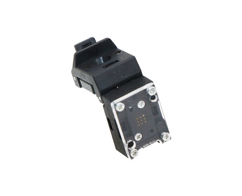 QFN12pin芯片测试座图纸QFN12pin芯片测试夹具