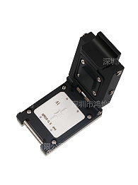 定制QFN16pin-0.5mm芯片老练插座