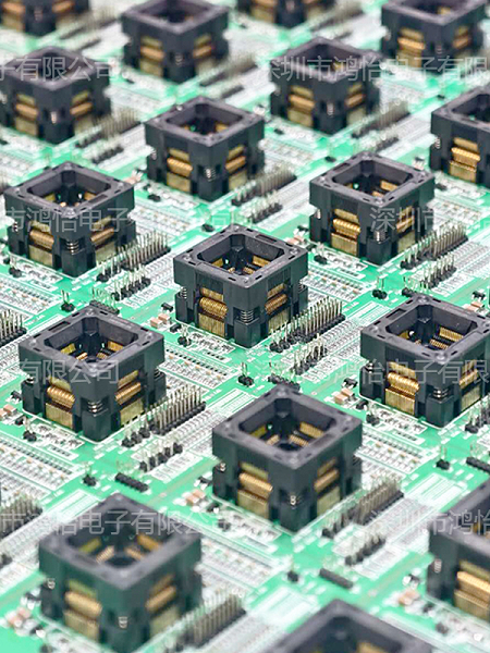 QFP64pin芯片老化板