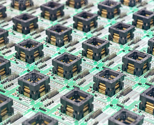 QFP64pin芯片老化板