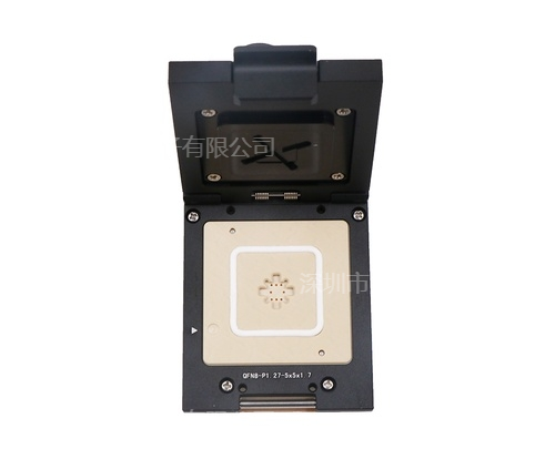 QFN8pin-1.27mm芯片测试夹具