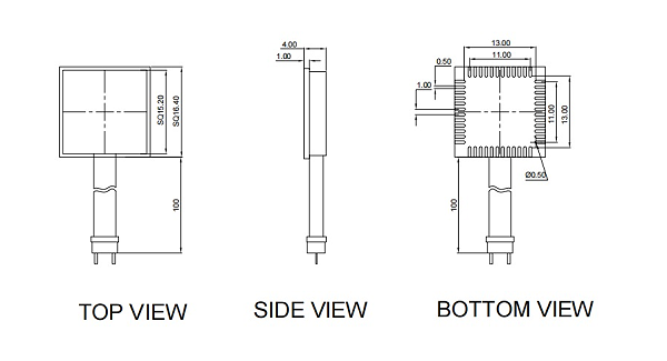 LCC48pin光电模块图纸