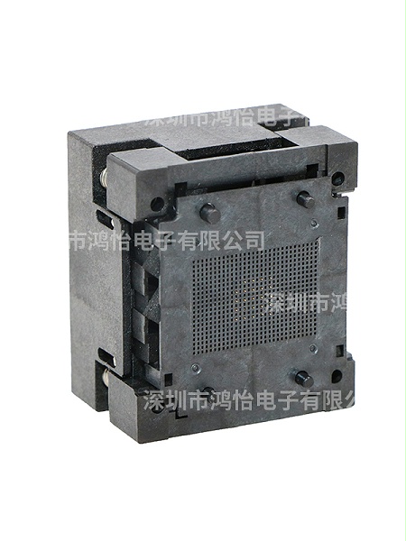 标准品:BGA24pin-6*8mm下压式芯片老化测试座socket