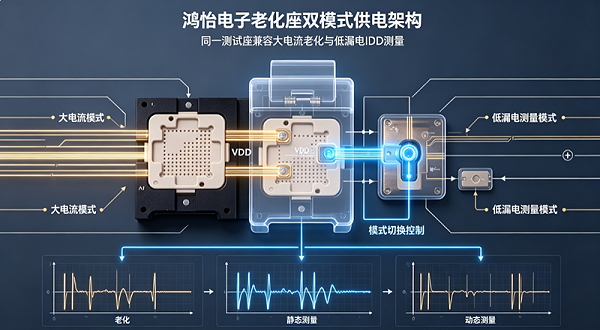 芯片可靠性老化测试座