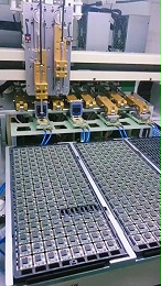 鸿怡电子HMILU邮票孔模块ATE自动化烧录座案例分享