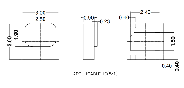 DFN封装芯片测试夹具