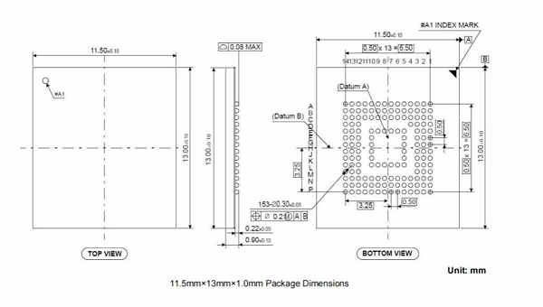 BGA153芯片测试座