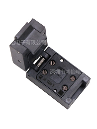 定制LGA4pin-0.5mm芯片老练插座