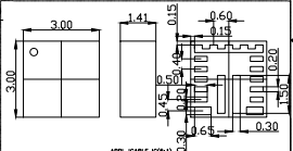 LGA19-0.4 芯片图纸