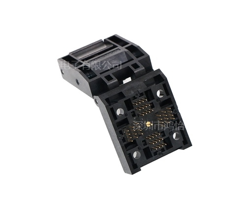 QFP48pin-0.5mm芯片老化夹具