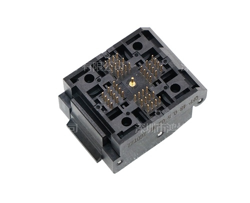QFP48pin-0.5mm芯片老化socket